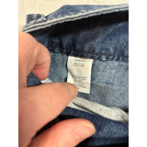 Daisy Fuentes Blue Dream Denim Flare/Bootcut Jeans size 10p - Picture 7 of 8